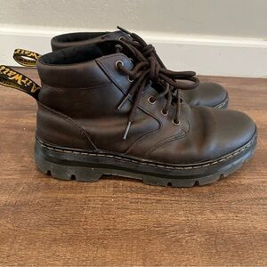 Dr. Martens Bonny Brown Leather Wyoming Lace Up Chukka Combat Boots M8/L9